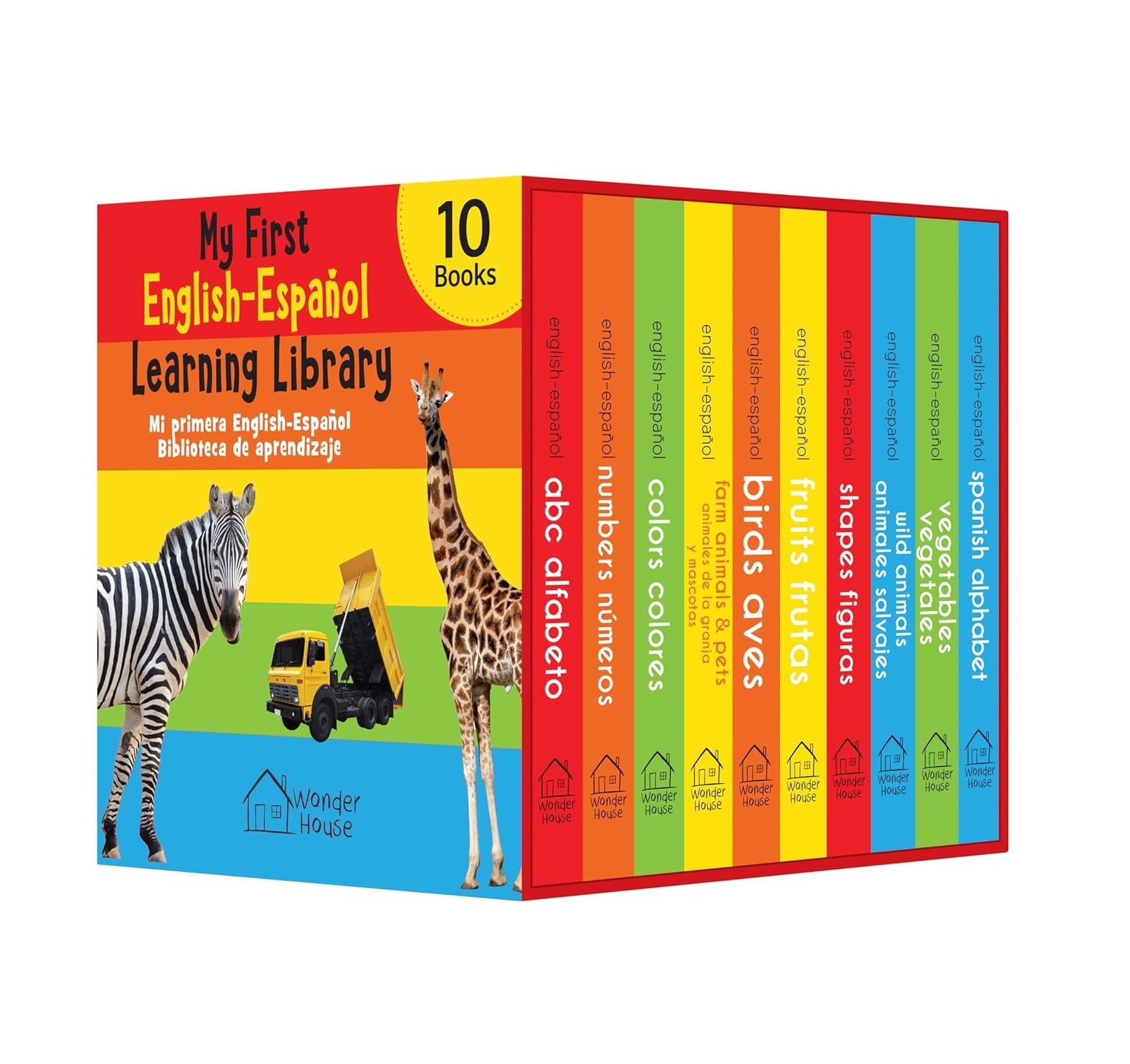 My First English - Español Learning Library (Mi Primea English - Español Learning Library) : Boxset of 10 English