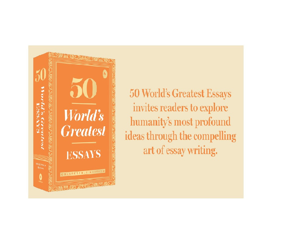 50 World’s Greatest Essays : Collectable Edition  | Paperback Book