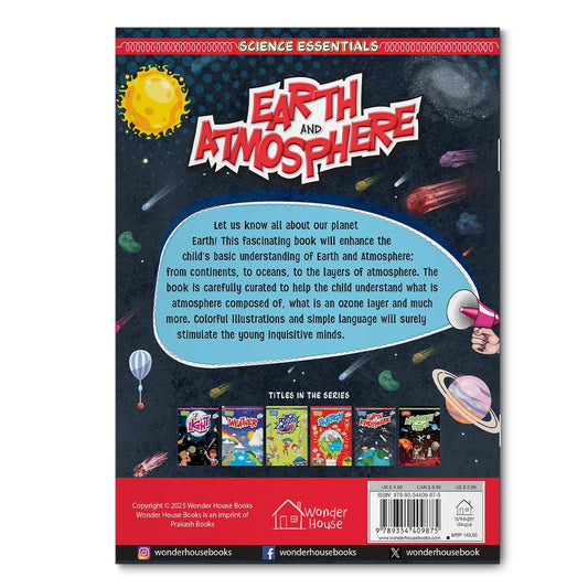 Science Essentials : Science Made Easy : Earth And Atmosphere Hardcover Book