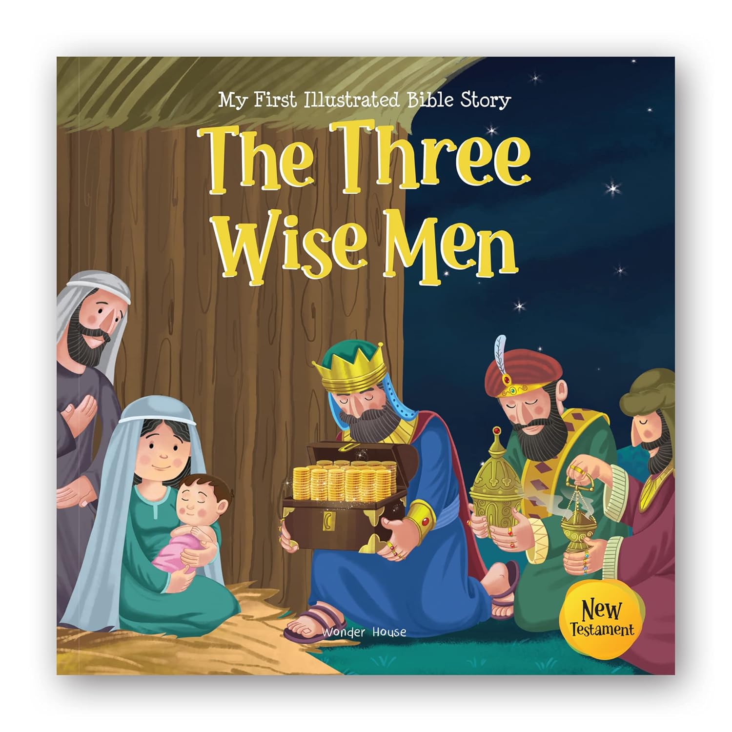 My First Illustrated Bible Story: The Three Wise Men Paperback Book