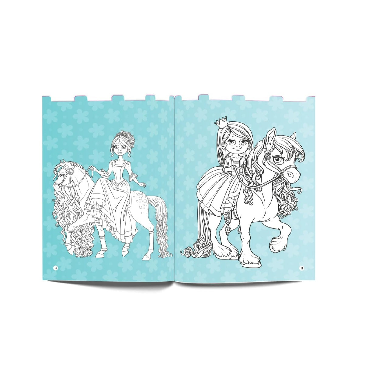Princesses - Coloring and Sticker Activity Book (With 150+ Stickers) Hardcover