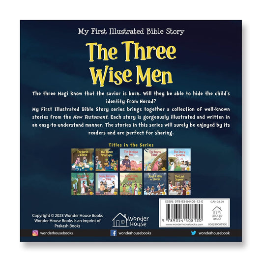 My First Illustrated Bible Story: The Three Wise Men Paperback Book