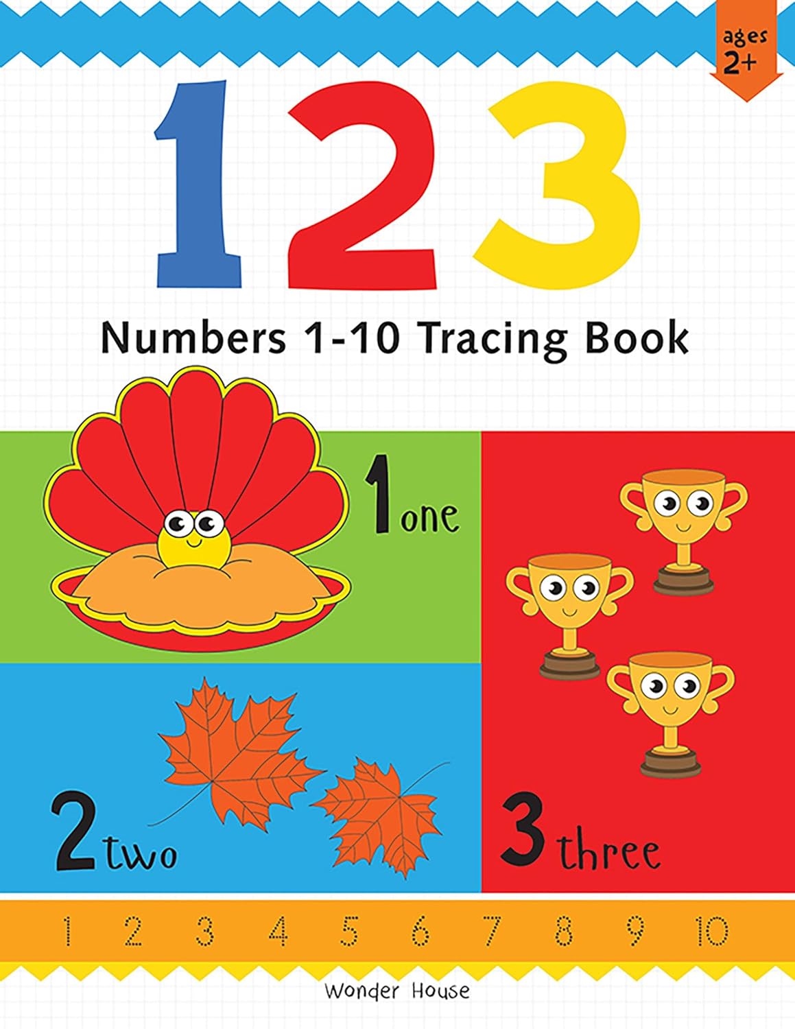 Preschool Activity Book: 123 – Numbers 1–10 Tracing Book for Kids Ages 3–5 | Paperback – Picture Book