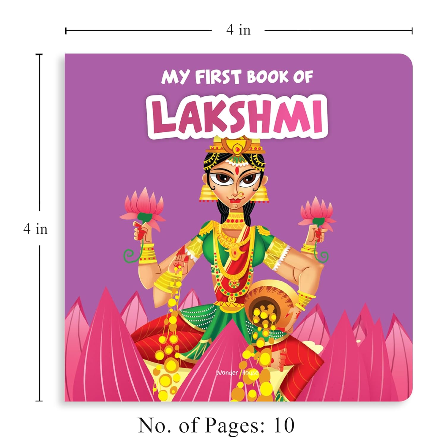 My First Book of Lakshmi – Illustrated Board Book for Kids