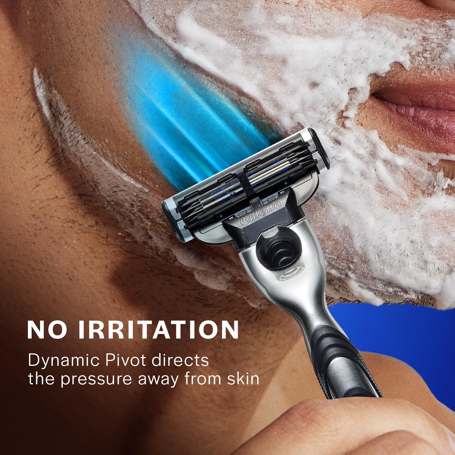 GILLETTE Mach 3 Shaving Razor (Handle + 2 Cartridge)
