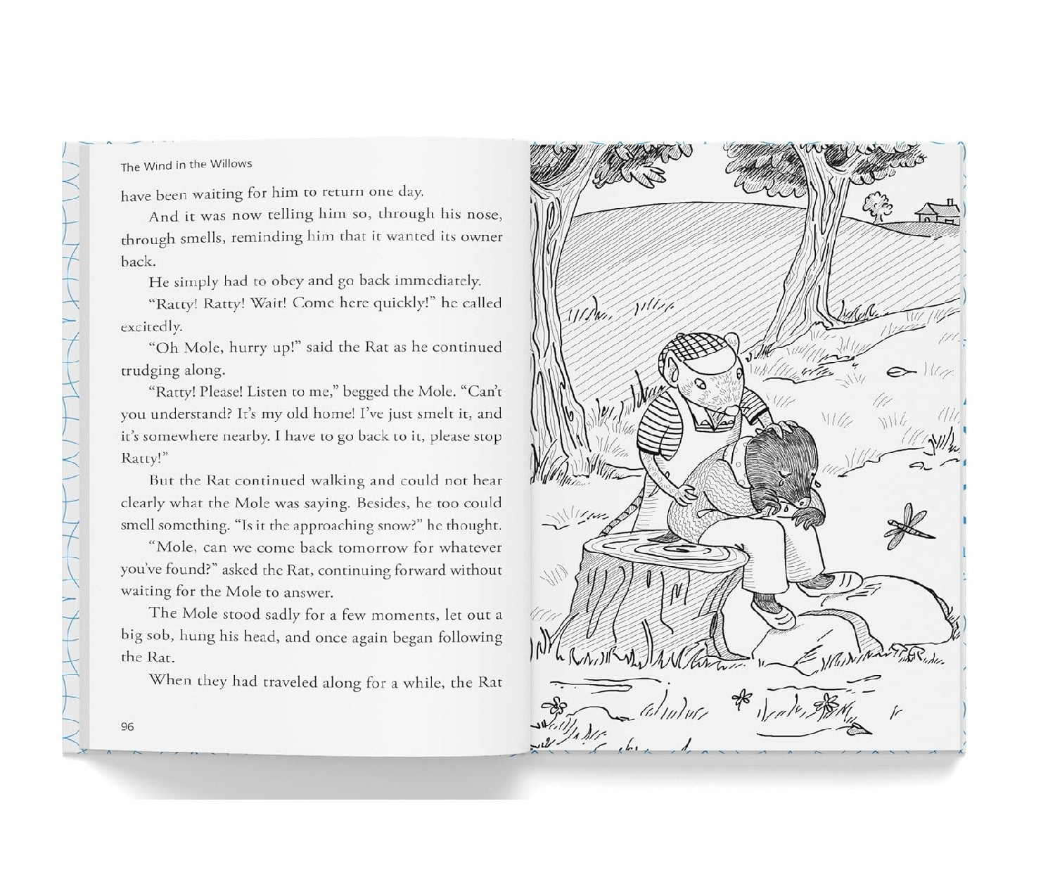 The Wind in the Willows : Illustrated Abridged Children Classics English Novel with Review Questions Hardcover  Book