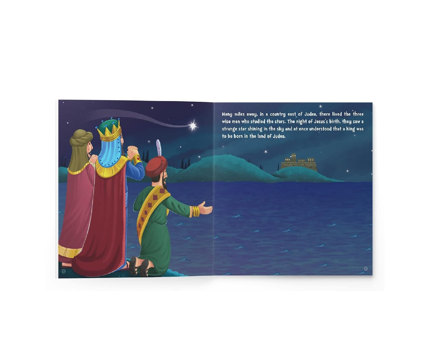 My First Illustrated Bible Story: The Three Wise Men Paperback Book