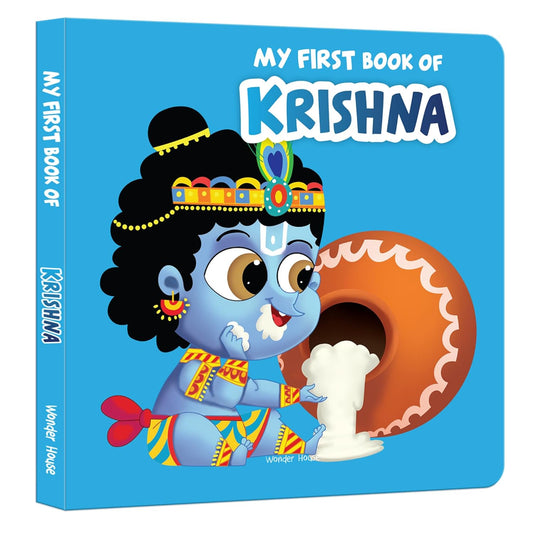 My First Book of Krishna – Illustrated Board Book for Kids