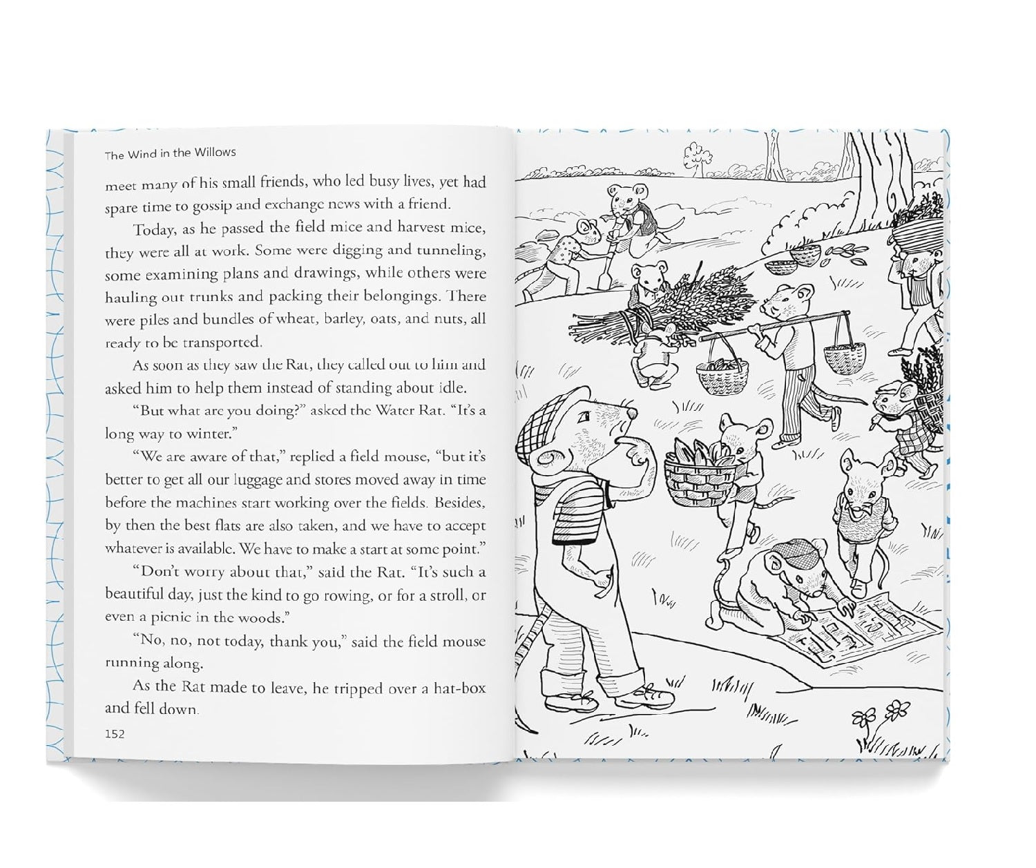 The Wind in the Willows : Illustrated Abridged Children Classics English Novel with Review Questions Hardcover  Book