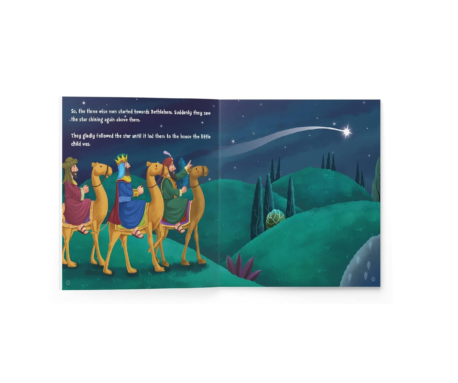 My First Illustrated Bible Story: The Three Wise Men Paperback Book