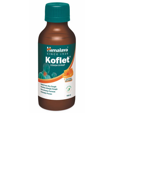 Himalaya Herbals - Koflet Cough Syrup - 100 ml