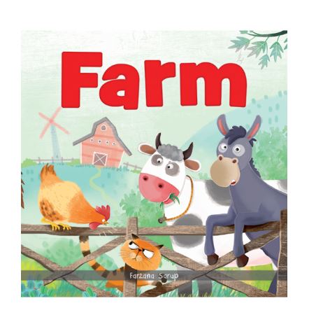 Farm - Illustrated Book On Farm Animals