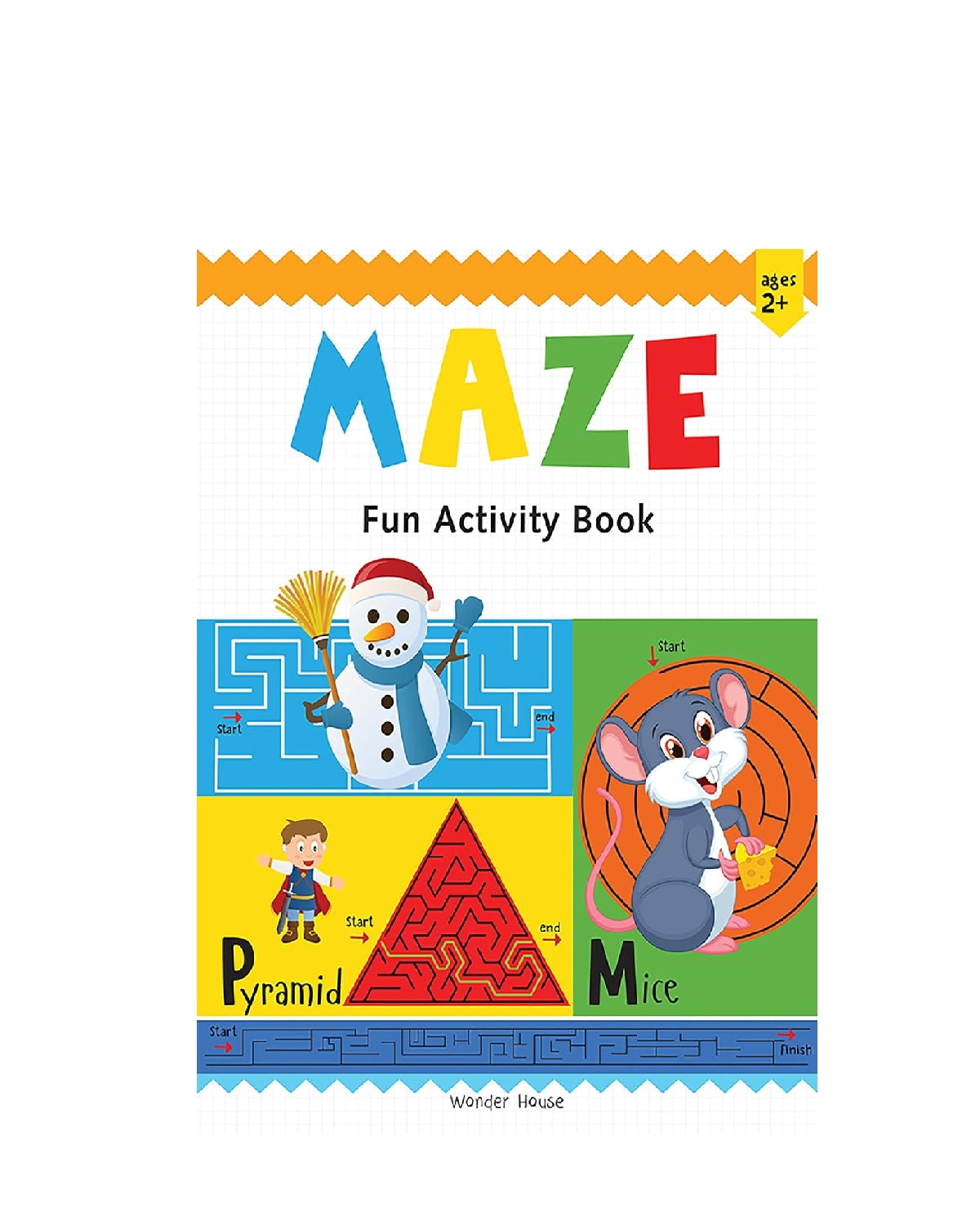 Preschool Activity Book: Maze – Fun Maze Activity Book for Kids Ages 3–5 | Paperback – Picture Book