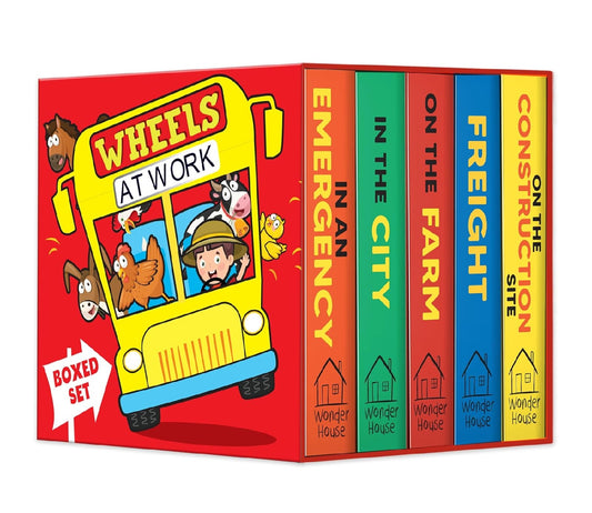Wheels at Work (Boxed Set of 5 Books)