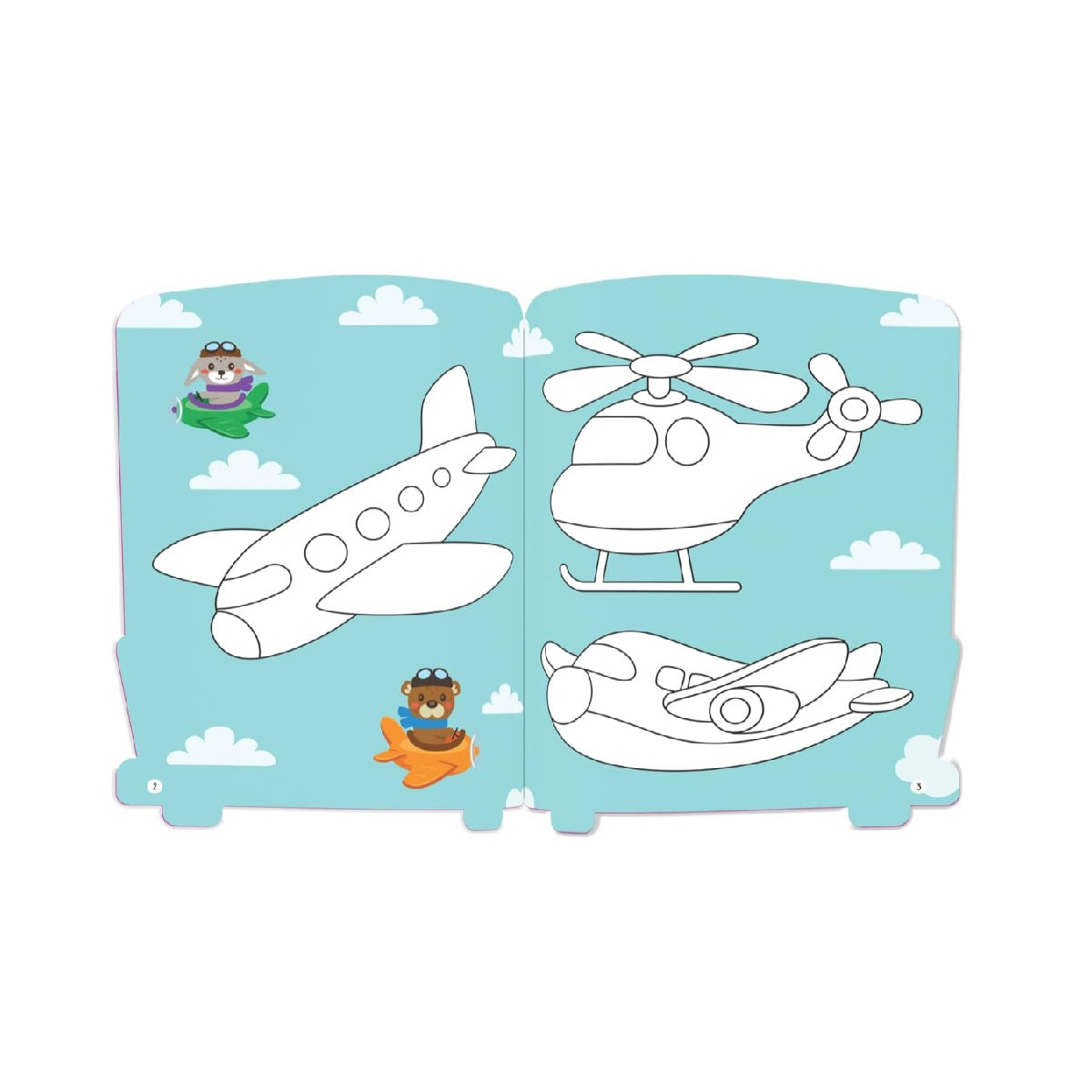 Things That Go - Coloring and Sticker Activity Book (With 150+ Stickers) Hardcover