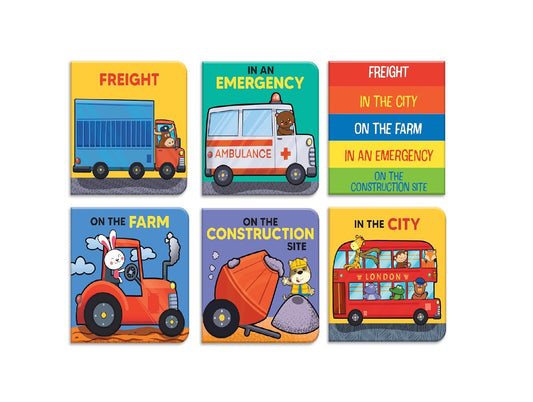 Wheels at Work (Boxed Set of 5 Books)
