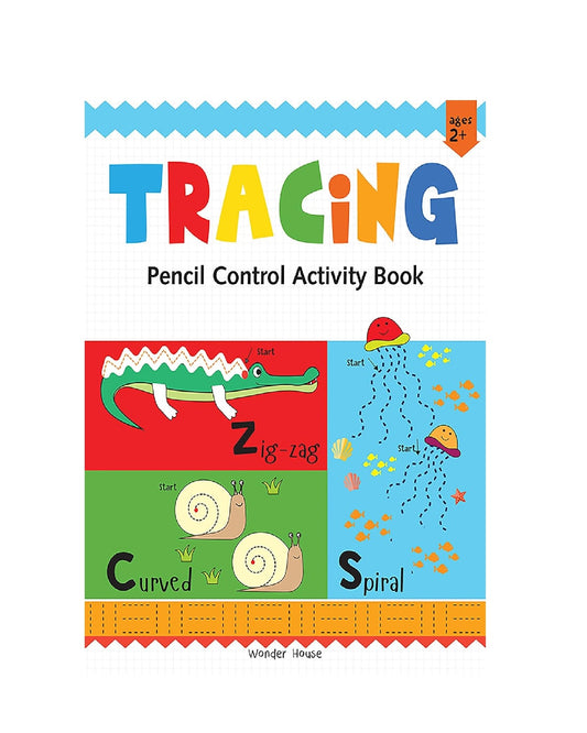 Preschool Activity Book: Tracing – Pencil Control Activity Book for Kids Ages 3–5 |   Paperback – Picture Book