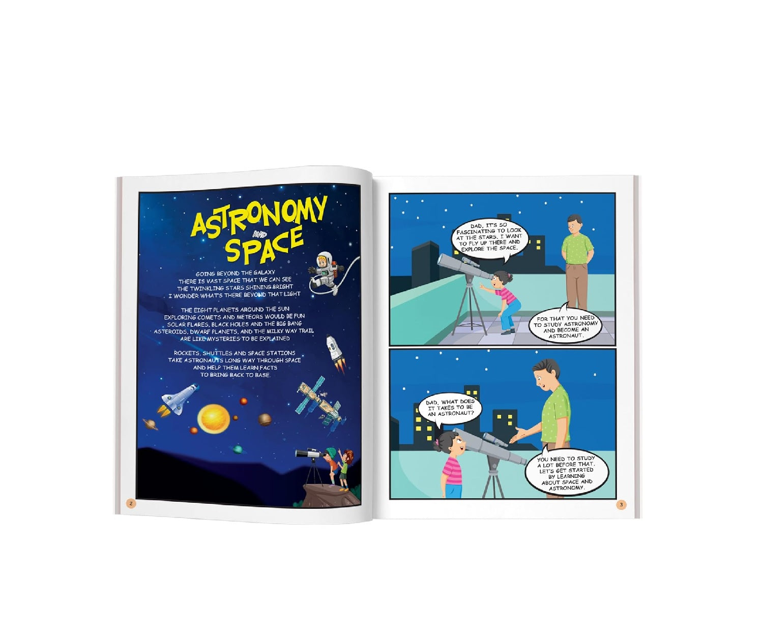 Science Essentials : Science Made Easy : Astronomy And Space Hardcover  Book