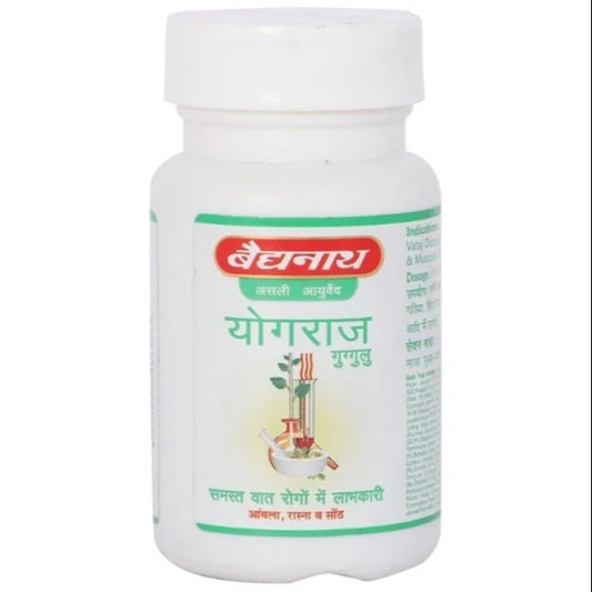 Baidyanath Yograj Guggulu for reduces gas heart failure cholesterol levels