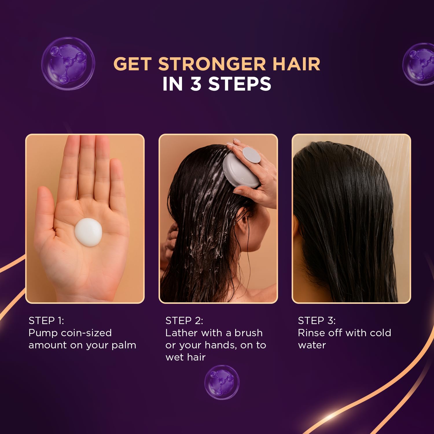 Livon Keratin Shampoo for Women & Men | Repairs Damaged Hair | Smooth & 5x Stronger Hair | No Parabens | 650ml