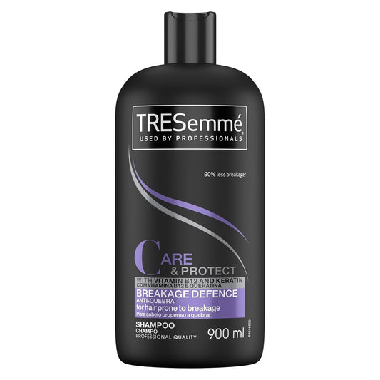 TRESemmé Care & Protect Breakage Defence Shampoo, 900 ml, With Vitamin B12 and Keratin, For Hair Prone to Breakage