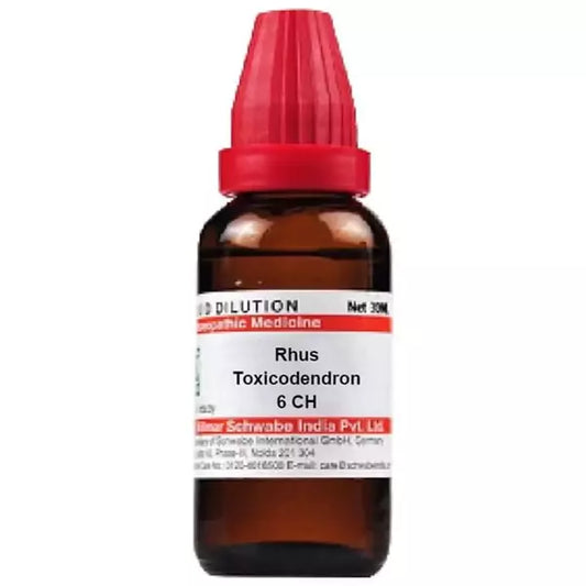 Dr Willmar Schwabe India Rhus Toxicodendron Dilution