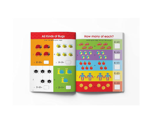 Addition and Subtraction Activity Book For Children - 80+ Activities Inside |  Paperback