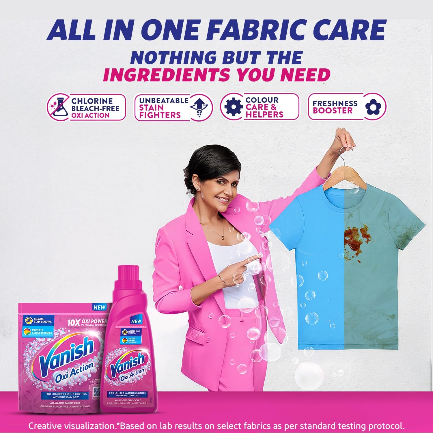 Vanish All in One Powder Detergent Booster - 200 g