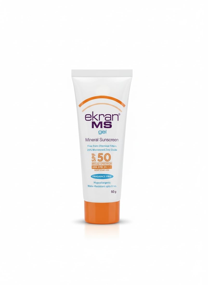 KLM Ekran MS Mineral Sunscreen Gel SPF50 - 50 gm
