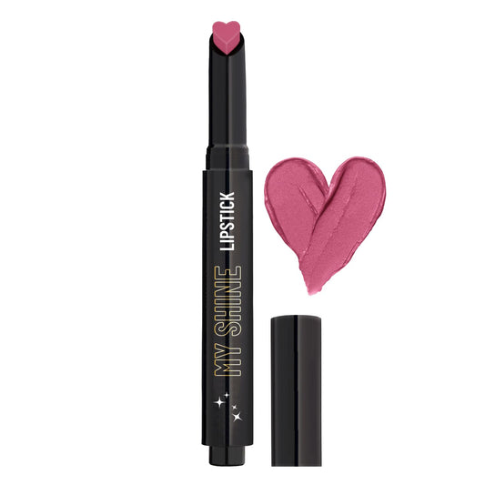 Swiss Beauty My Shine Creamy Lipstick with Vitamin E | Long Lasting Lipstick with Shiny finish | Shade-Frozen Plum, 1.5gm