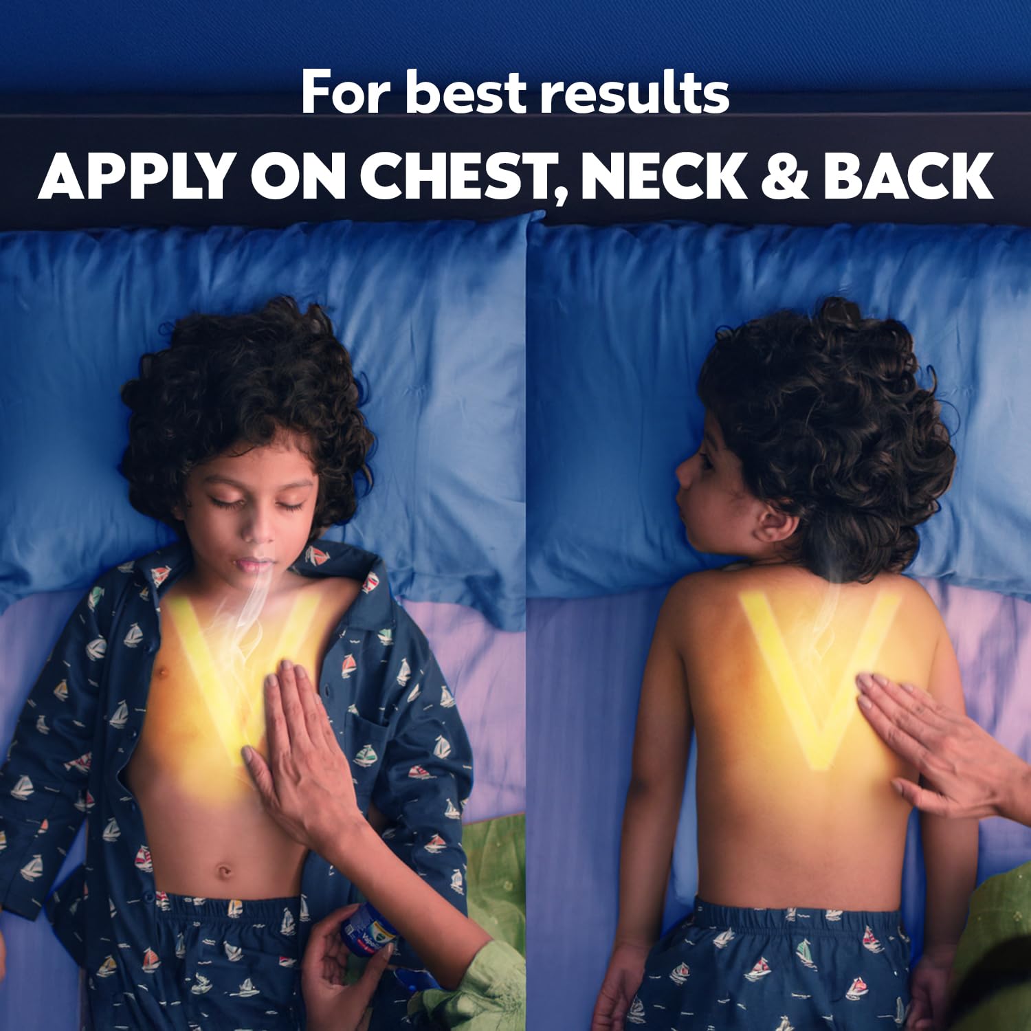 Vicks Vaporub 50ml ml Relief From Cold, Cough, Blocked Nose, Headache, Body Ache, Muscular Stiffness And Breathing Difficulty