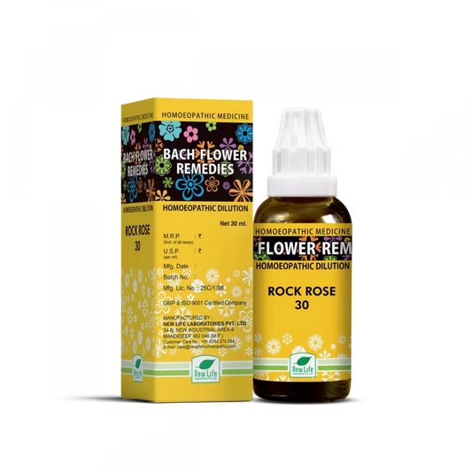New Life Bach Flower Rock Rose (30ml)