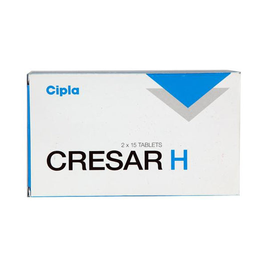 Cresar H Tablet – 15 Tablets Hypertension (high blood pressure)