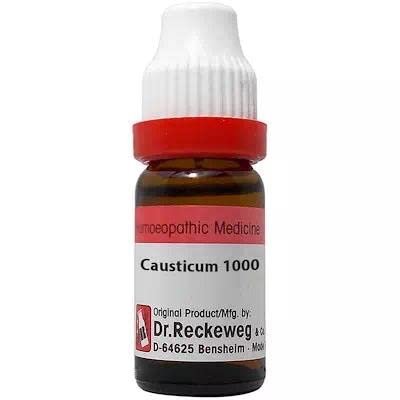 Dr. Reckeweg Causticum Dilution 11ml for cough liver care