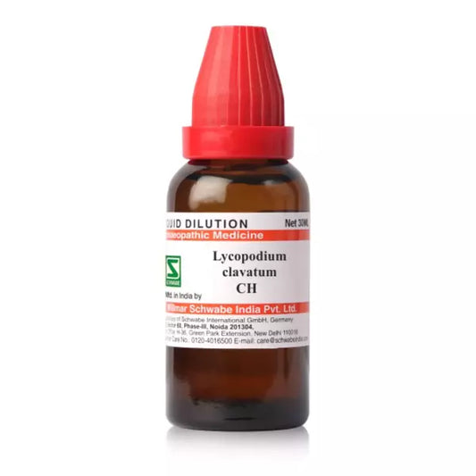 Dr. Willmar Schwabe India Lycopodium Clavatum Dilution - 30 CH - 30 ml
