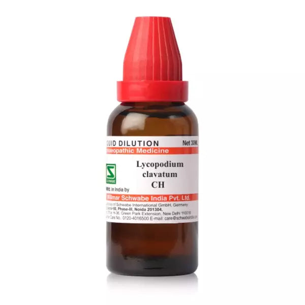 Dr. Willmar Schwabe India Lycopodium Clavatum Dilution - 30 CH - 30 ml
