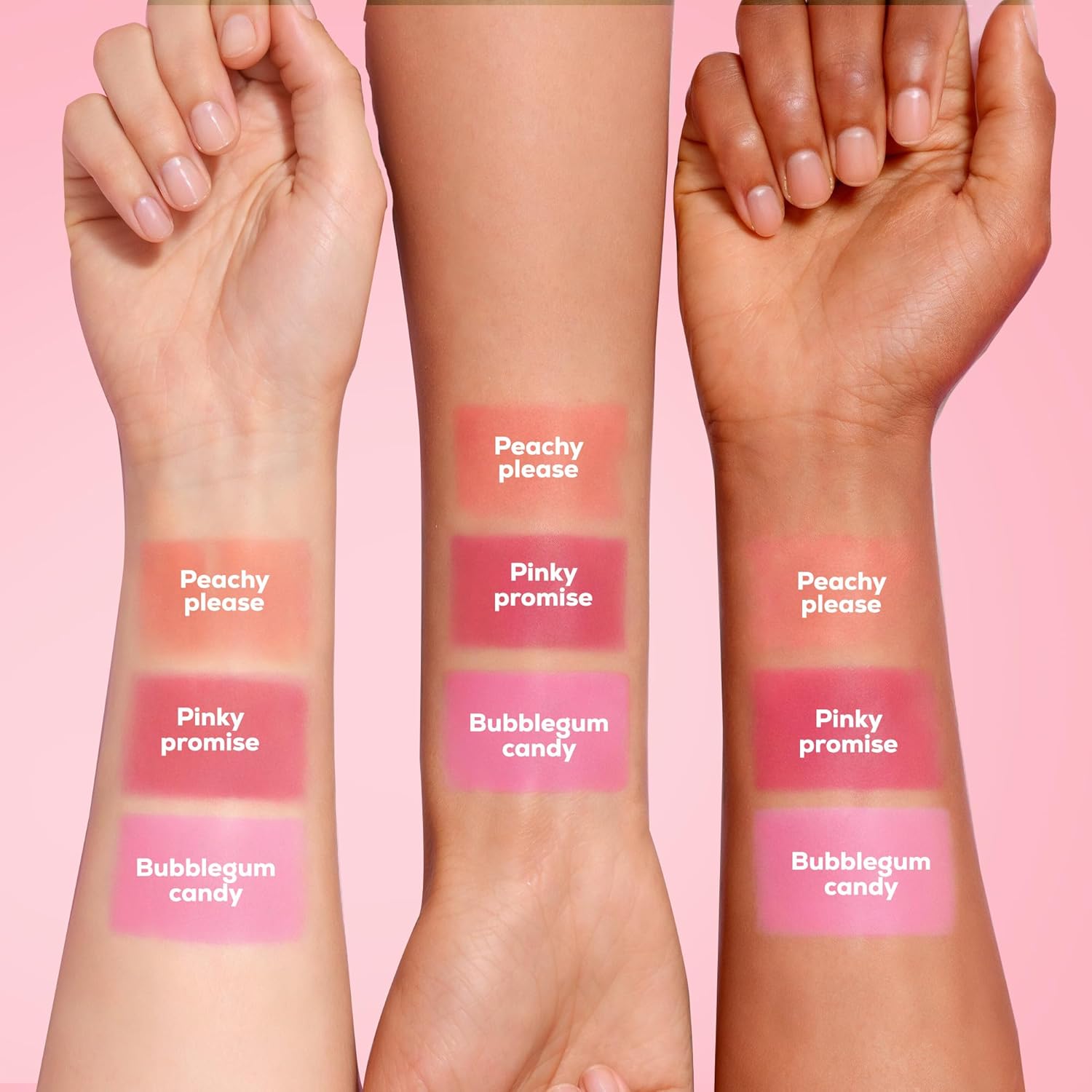 RENEE Blushie Blurring Blush Stick | Buildable Formula With Soft-Focus Matte Finish | Lightweight, Long-Lasting, Easily Blendable | With Hyaluronic Acid, Peptides & Vitamin E- Bubble Gum | 6.5g