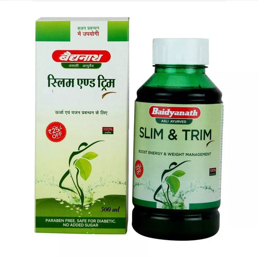 Baidyanath Slim and Trim Juice (500ml) for Boosts General Metabolism, Improves digestion