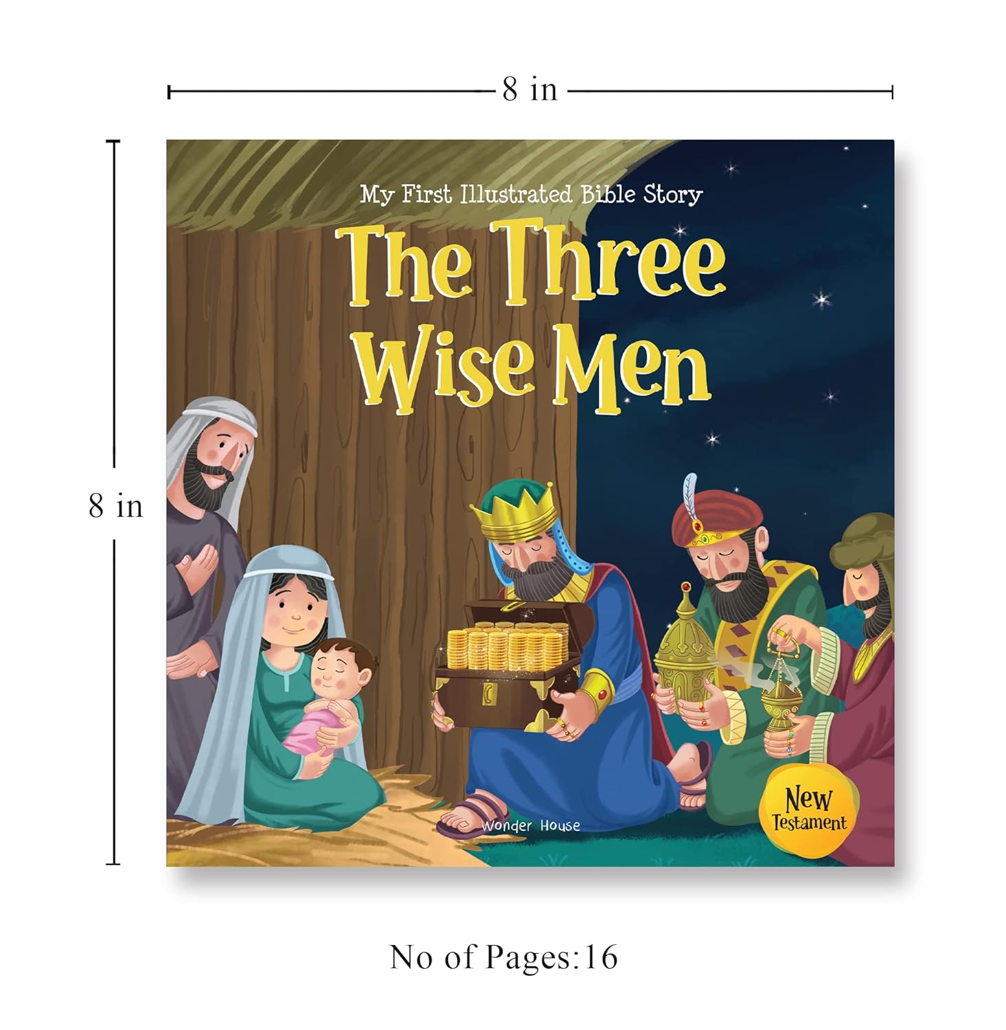 My First Illustrated Bible Stories New Testament (Boxed Set of 10 Books) Paperback