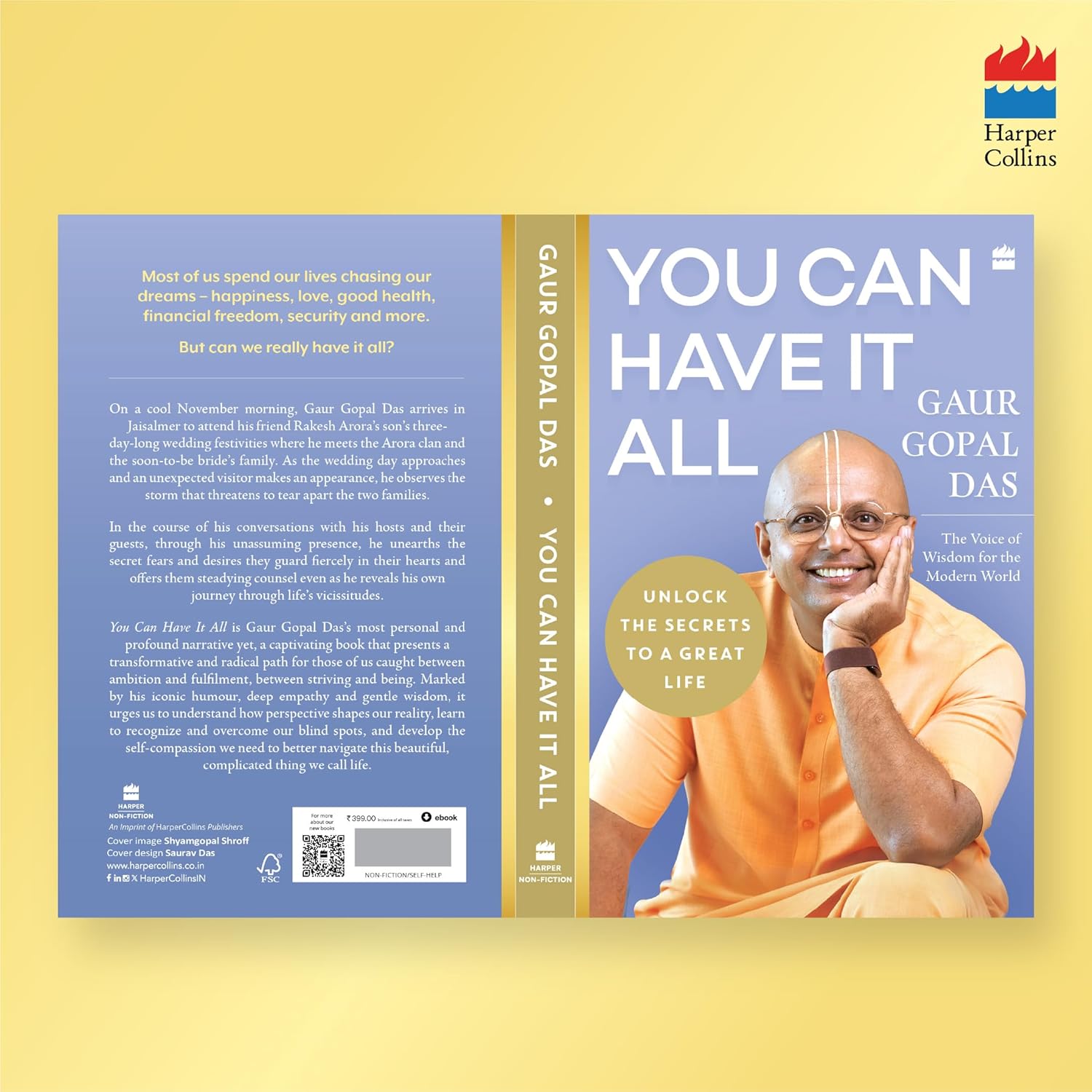 You Can Have It All: Unlock the Secrets to a Great Life by Gaur Gopal Das |  Paperback