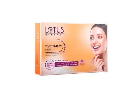 Lotus Herbals PapayaGlow Facial Kit - 268 gm