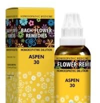 New Life Bach Flower Aspen (30ml) For Fear, Worry, Tension of small things