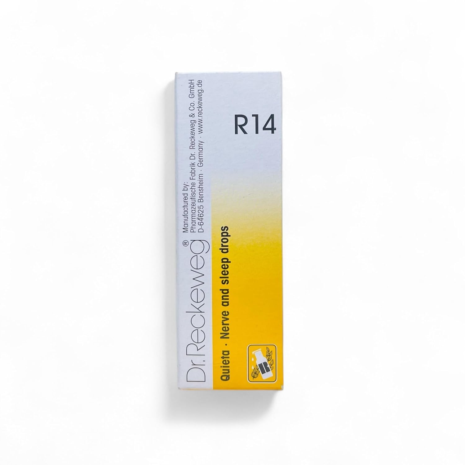 Dr Reckeweg R14 Drops Homeopathic Medicine 22 ml for improving sleep quality Nerve Neurology