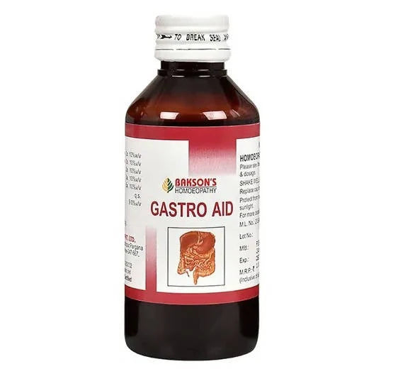 Bakson's Homeopathy Gastro Aid Syrup - 115 ml