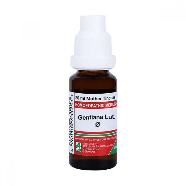 Adel Homeopathy Gentiana Lut Mother Tincture Q - 20 ml
