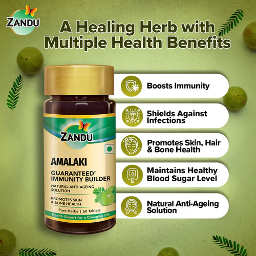 Zandu Amla Tablets - 60 tabs