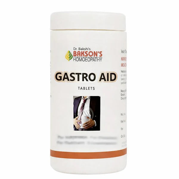 Bakson's Homeopathy Gastro Aid Tablets - 75 Tablets