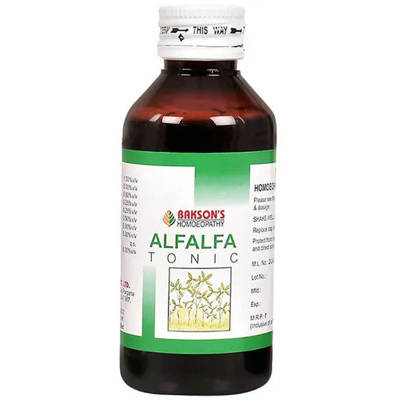 Bakson's Homeopathy Alfalfa Tonic - 115 ml