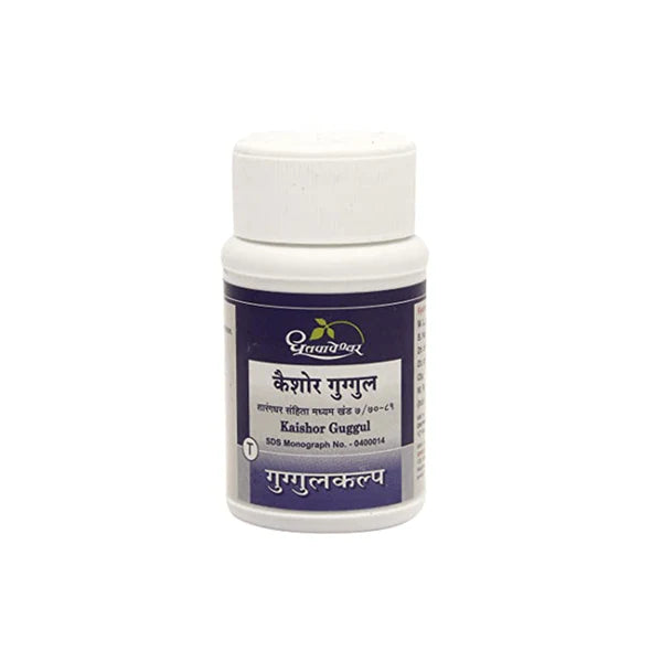 Dhootapapeshwar Kaishor Guggul - 60 tabs