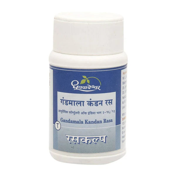 Dhootapapeshwar Gandamala Kandan Rasa Tablets - 60 Tablets